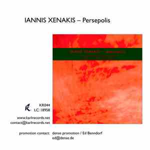 Iannis Xenakis - Persepolis download mp3