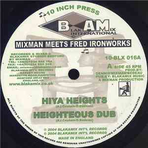 Mixman Meets Fred Ironworks - Hiya Heights / From A I'Shant Time download mp3