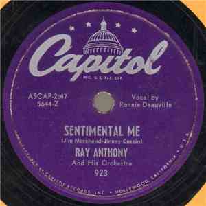 Ray Anthony And His Orchestra - Sentimental Me / Spaghetti Rag download mp3