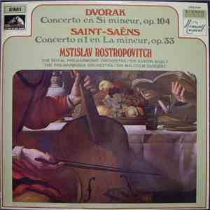 Dvorák, Saint-Saëns / Mstislav Rostropovich, Royal Philharmonic Orchestra, Sir Adrian Boult / Philharmonia Orchestra, Sir Malcolm Sargent - Concerto En Si Mineur, Op. 104 / Concerto N° 1 En La Mineur, Op. 33 download mp3