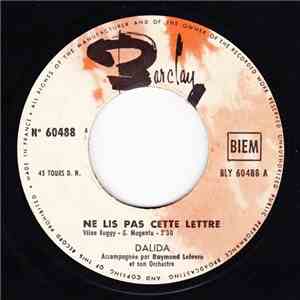 Dalida - Ne Lis Pas Cette Lettre download mp3
