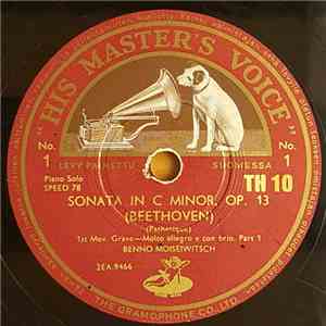 Benno Moiseiwitsch - Sonata In C Minor, Op. 13 (Pathetique) download mp3