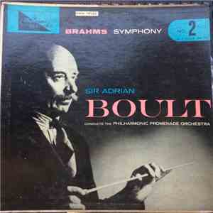 Brahms, Sir Adrian Boult, Philharmonic Promenade Orchestra - Symphony No.2 In D Major. Op. 73 download mp3