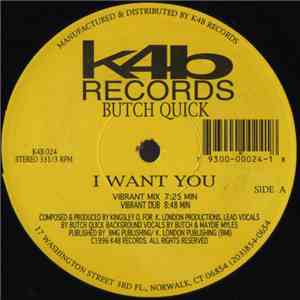 Butch Quick - I Want You download mp3
