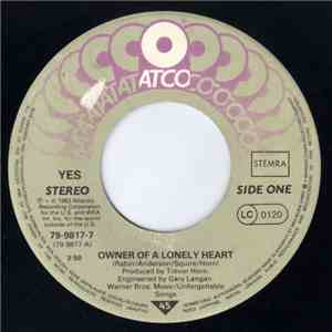 Yes - Owner Of A Lonely Heart download mp3
