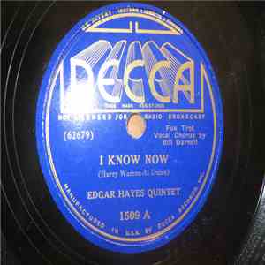Edgar Hayes Quintet - I Know Now / When You And I Were Young, Maggie download mp3