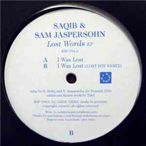 Saqib & Sam Jaspersohn - Lost Words EP download mp3