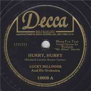 Lucky Millinder And His Orchestra - Hurry Hurry / I Can't See For Lookin' download mp3