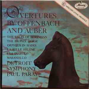 Paul Paray Conducting Detroit Symphony Orchestra - Overtures By Offenbach & Auber download mp3