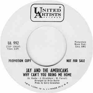 Jay And The Americans - Why Can't You Bring Me Home download mp3