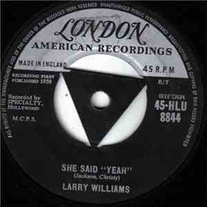Larry Williams  - She Said "Yeah" download mp3