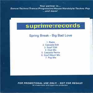 Springbreak - Big Bad Love download mp3