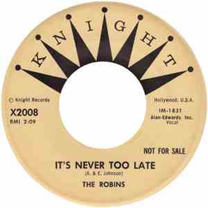 The Robins - It's Never Too Late download mp3