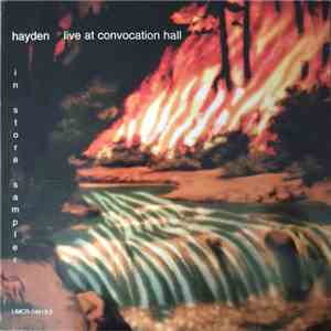 Hayden - Live At Convocation Hall instore play sampler download mp3