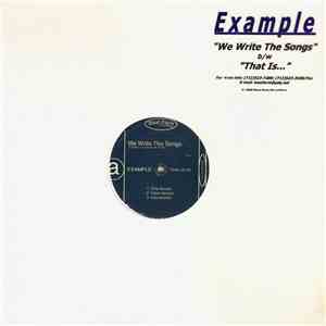 Example  - We Write The Songs b/w That Is... download mp3