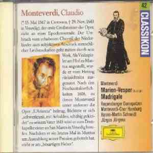 Claudio Monteverdi - Marien-Vesper / Madrigals download mp3
