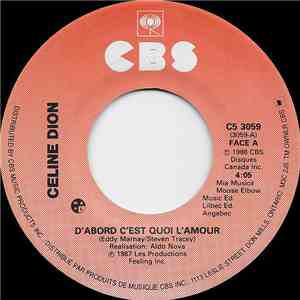 Céline Dion - D'abord C'est Quoi L'amour download mp3