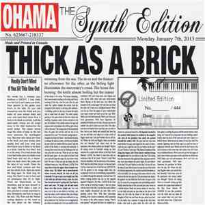 Ohama - Thick As A Brick: The Synth Edition mp3 download