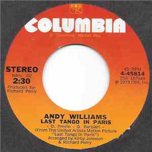 Andy Williams - Last Tango In Paris download mp3