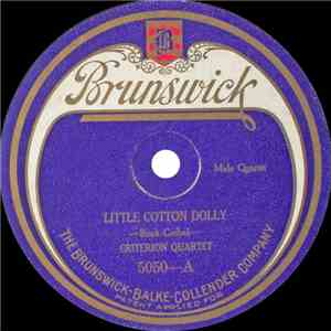 Criterion Quartet - Little Cotton Dolly / Kentucky Babe download mp3