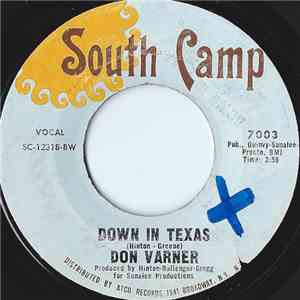 Don Varner - Down In Texas / Masquerade download mp3