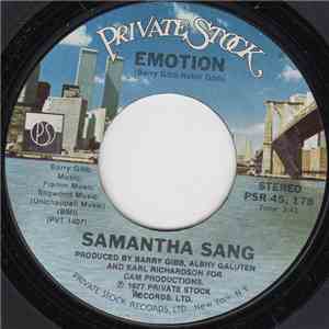 Samantha Sang - Emotion / When Love Is Gone download mp3