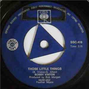 Bobby Vinton - Blue On Blue / Those Little Things mp3 download
