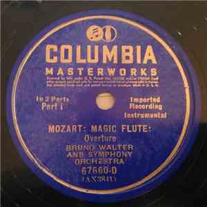 Bruno Walter And Symphony Orchestra - Mozart: Magic Flute Overture download mp3