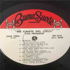 Los Premiers - Me caiste del cielo download mp3