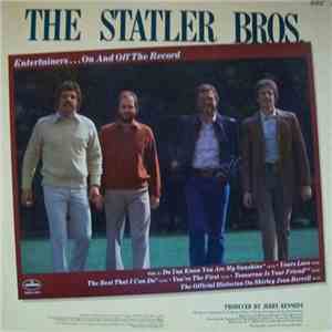The Statler Bros. - Entertainers...On And Off The Record download mp3