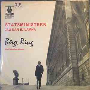 Börge Ring - Jag Kan Ej Lämna download mp3