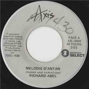 Richard Abel - Mélodie D'antan download mp3