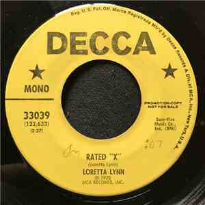 Loretta Lynn - Rated "X" / 'Til The Pain Outwears The Shame download mp3