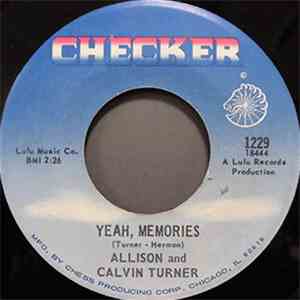 Allison And Calvin Turner - Yeah Memories / Shake What Your Mama Gave You mp3 download