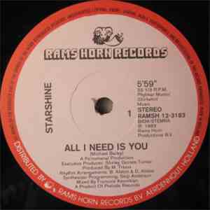 Starshine  - All I Need Is You download mp3