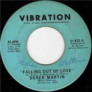 Derek Martin - Falling Out Of Love / That's What I'll Do mp3 download