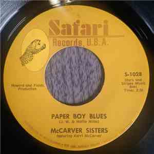 McCarver Sisters - Paper Boy Blues/Raggedy Old Man download mp3