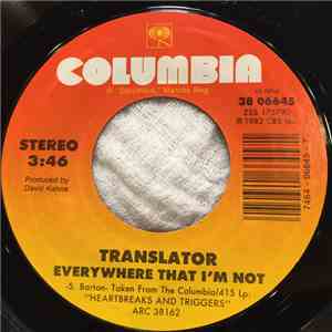 Translator  - Everywhere That I'm Not / Current Events download mp3