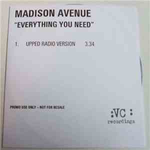 Madison Avenue - Everything You Need download mp3