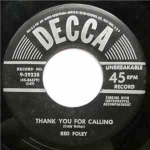 Red Foley - Thank You For Calling / Skinnie Minnie download mp3