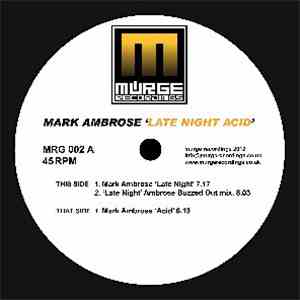 Mark Ambrose - Late Night Acid download mp3
