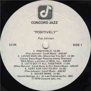Plas Johnson - Positively mp3 download