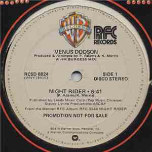Venus Dodson - Night Rider / Where Are We Headed download mp3