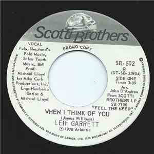 Leif Garrett - When I Think Of You download mp3
