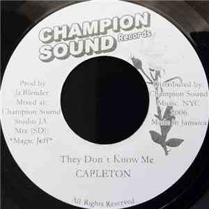 Capleton - They Don't Know Me download mp3