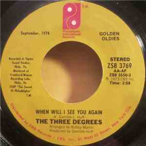 The Three Degrees - When Will I See You Again / Dirty Ol' Man mp3 download
