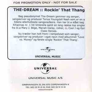 The-Dream - Rockin' That Thang download mp3