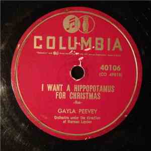 Gayla Peevey - I Want A Hippopotamus For Christmas / Are My Ears On Straight download mp3