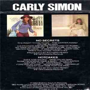 Carly Simon - No Secrets/Hotcakes TWO ON ONE download mp3