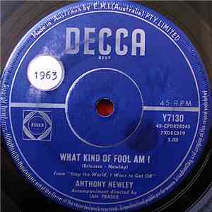 Anthony Newley - What Kind Of Fool Am I / Once In A Lifetime mp3 download